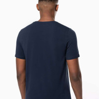 Мъжка Памучна Тениска с Ликра (160 g/m²) – Slim Fit и OEKO-TEX® Сертификат