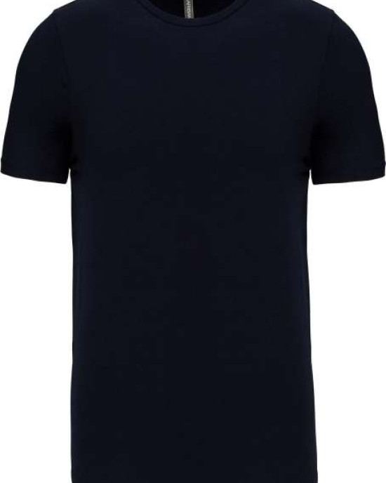 Мъжка Памучна Тениска с Ликра (160 g/m²) – Slim Fit и OEKO-TEX® Сертификат