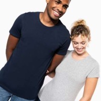 Памучна Тениска с Ликра (160 g/m²) – Slim Fit и OEKO-TEX® Сертификат Памучна Тениска с Ликра (160 g/m²) – Slim Fit и OEKO-TEX® Сертификат