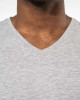 Мъжка Памучна V Тениска с Ликра (160 g/m²) – Slim Fit и OEKO-TEX® Сертификат