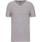 Мъжка Памучна V Тениска с Ликра (160 g/m²) – Slim Fit и OEKO-TEX® Сертификат