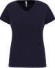 Дамска Памучна V Тениска с Ликра (160 g/m²) – Slim Fit и OEKO-TEX® Сертификат