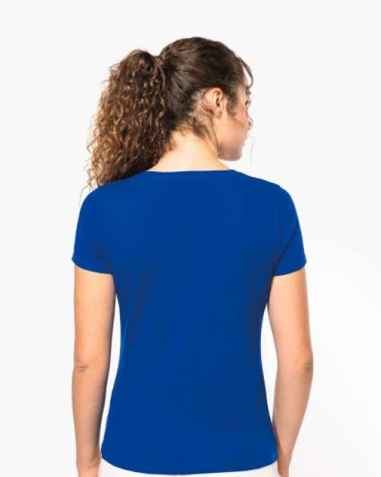 Дамска тениска от органичен памук Kariban (140 g/m²) | OEKO-TEX®