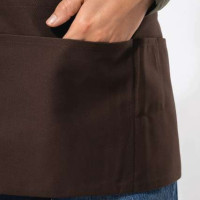 Къса памучна престилка Cotton Short Apron | 5 джоба | 10 Цвята