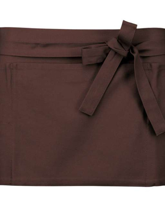 Къса памучна престилка Cotton Short Apron | 5 джоба | 10 Цвята