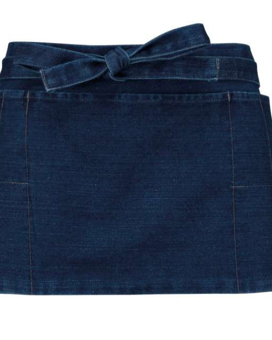 Къса памучна престилка Cotton Short Apron | 5 джоба | 10 Цвята