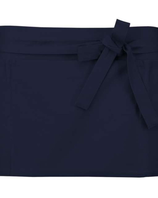 Къса памучна престилка Cotton Short Apron | 5 джоба | 10 Цвята