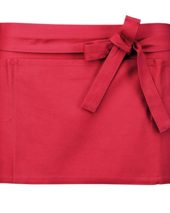 Къса памучна престилка Cotton Short Apron | 5 джоба | 10 Цвята