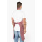 Дълга готварска престилка POCKET APRON с голям преден джоб и метална катарама
