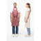 Дълга готварска престилка POCKET APRON с голям преден джоб и метална катарама
