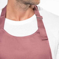 Дълга готварска престилка POCKET APRON с голям преден джоб и метална катарама