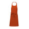 Дълга готварска престилка POCKET APRON с голям преден джоб и метална катарама