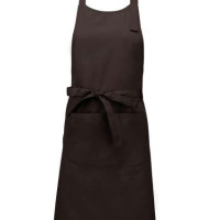 Дълга готварска престилка POCKET APRON с голям преден джоб и метална катарама