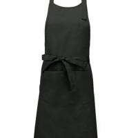 Дълга готварска престилка POCKET APRON с голям преден джоб и метална катарама