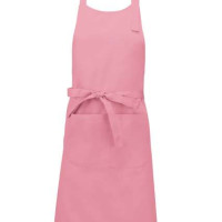 Дълга готварска престилка POCKET APRON с голям преден джоб и метална катарама