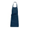 Дълга готварска престилка POCKET APRON с голям преден джоб и метална катарама