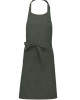 Дълга готварска престилка POCKET APRON с голям преден джоб и метална катарама