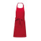 Дълга готварска престилка POCKET APRON с голям преден джоб и метална катарама