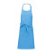 Дълга готварска престилка POCKET APRON с голям преден джоб и метална катарама