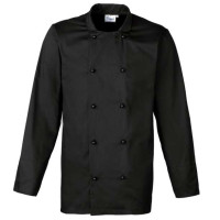 Средно дълга деним престилка POLY APRON с три джоба и регулируеми връзки