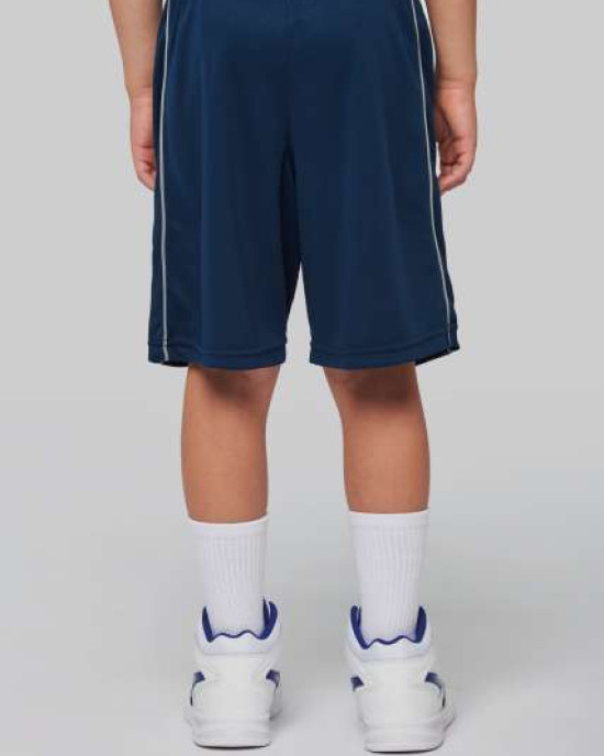 Спортни детски шорти с контрастен кант|Къси Панталони