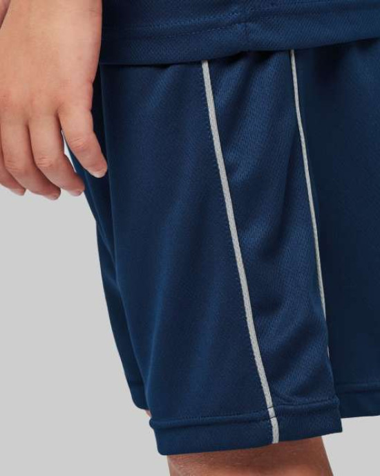 Спортни детски шорти с контрастен кант|Къси Панталони