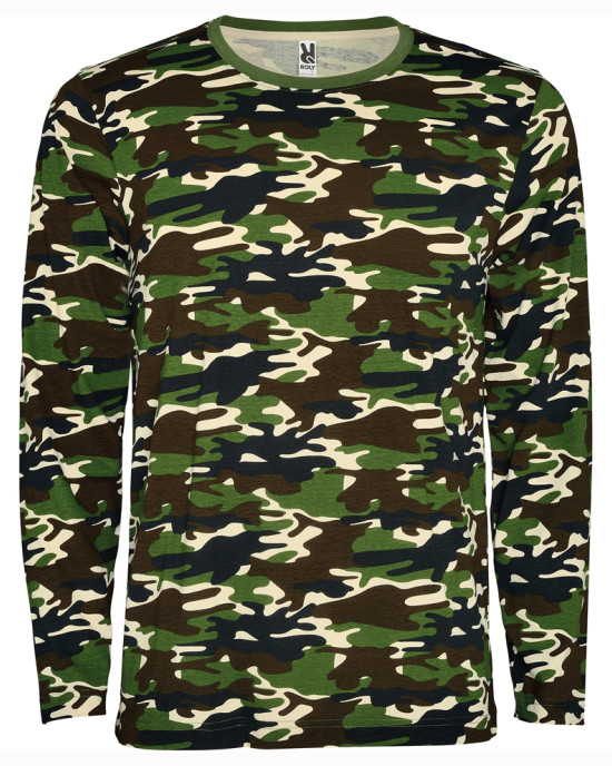 Камуфлажни унисекс тениски MOLANO