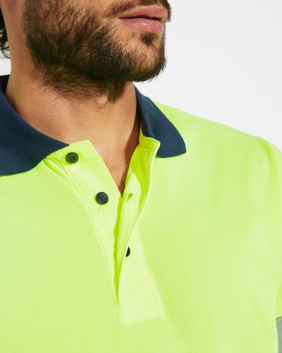 Светлоотразителна тениска с яка HI-Viz Polaris