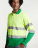Светлоотразителна тениска с яка HI-Viz Polaris L/S