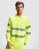 Светлоотразителна тениска с яка HI-Viz Polaris L/S