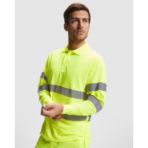 Светлоотразителна тениска с яка HI-Viz Polaris L/S