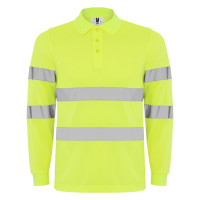 Светлоотразителна тениска с яка HI-Viz Polaris L/S