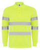 Светлоотразителна тениска с яка HI-Viz Polaris L/S