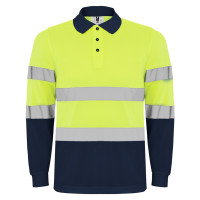 Светлоотразителна тениска с яка HI-Viz Polaris L/S
