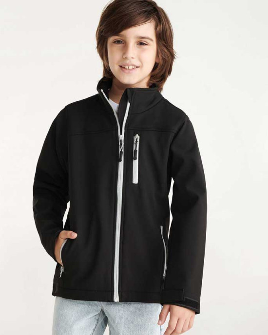 Детско яке Softshell Antartida