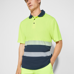 Светлоотразителна тениска с яка HI-Viz VEGA