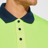Светлоотразителна тениска с яка HI-Viz VEGA L/S