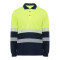 Светлоотразителна тениска с яка HI-Viz VEGA L/S