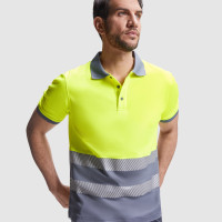 Светлоотразителна тениска с яка HI-Viz ATRIO Светлоотразителна тениска с яка HI-Viz ATRIO