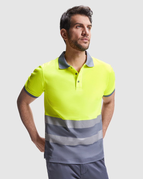 Светлоотразителна тениска с яка HI-Viz ATRIO