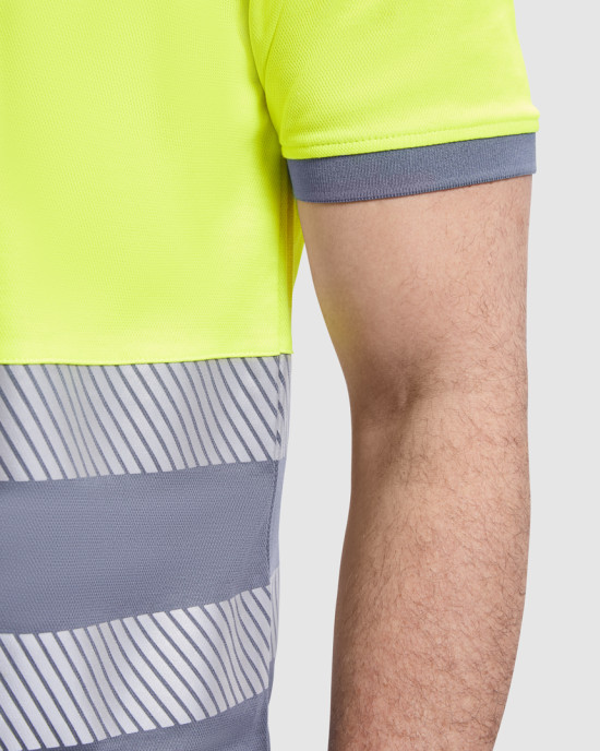 Светлоотразителна тениска с яка HI-Viz ATRIO