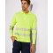 Светлоотразителна тениска с яка HI-Viz ATRIO L/S Светлоотразителна тениска с яка HI-Viz ATRIO L/S