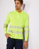 Светлоотразителна тениска с яка HI-Viz ATRIO L/S