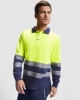 Светлоотразителна тениска с яка HI-Viz ATRIO L/S