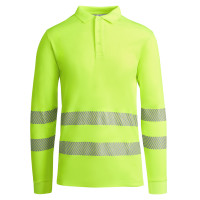 Светлоотразителна тениска с яка HI-Viz ATRIO L/S Светлоотразителна тениска с яка HI-Viz ATRIO L/S