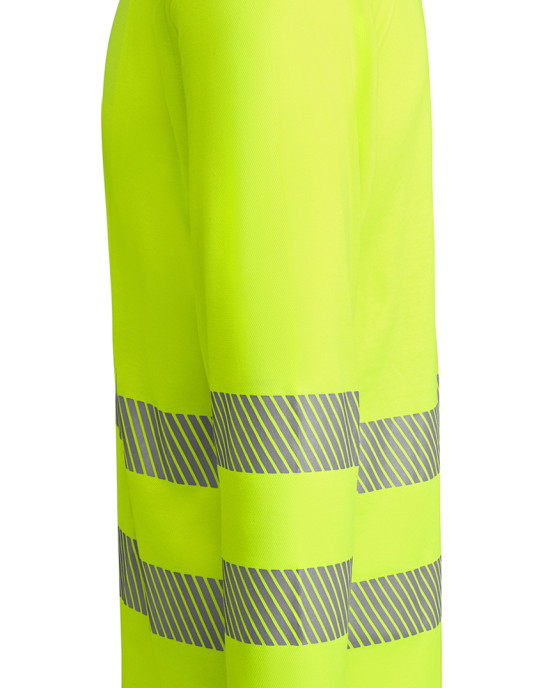 Светлоотразителна тениска с яка HI-Viz ATRIO L/S