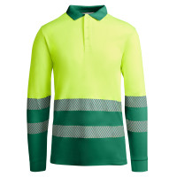 Светлоотразителна тениска с яка HI-Viz ATRIO L/S Светлоотразителна тениска с яка HI-Viz ATRIO L/S