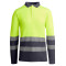 Светлоотразителна тениска с яка HI-Viz ATRIO L/S Светлоотразителна тениска с яка HI-Viz ATRIO L/S