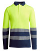 Светлоотразителна тениска с яка HI-Viz ATRIO L/S