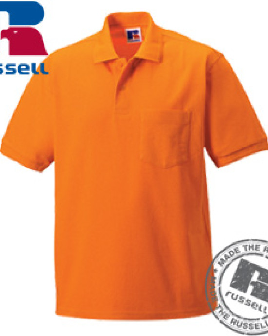 Работна риза пике POCKET